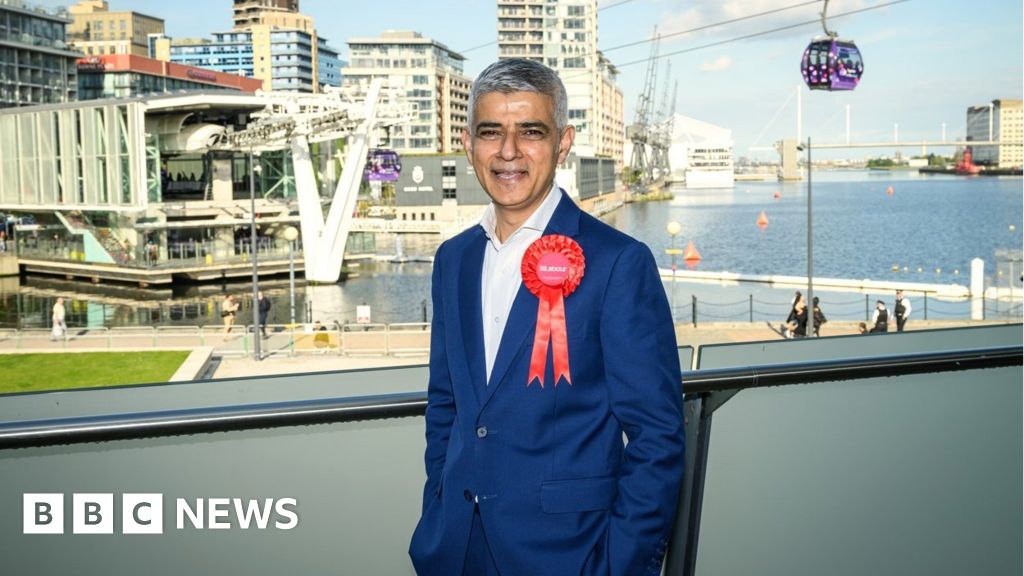 London mayor election: How Sadiq Khan won over London for the third time - BBC News