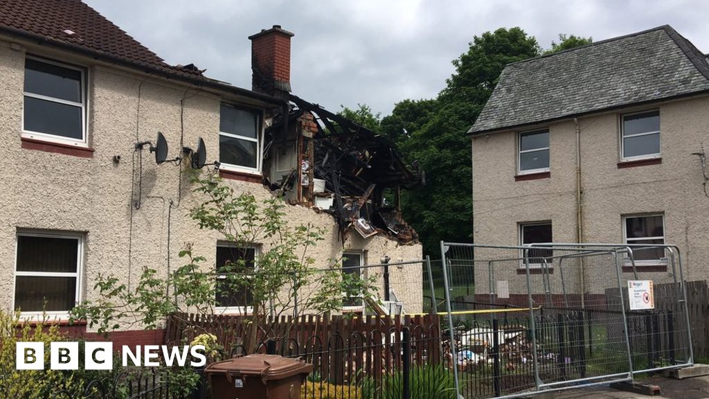 Investigations continue into Bonhill flat blast BBC News