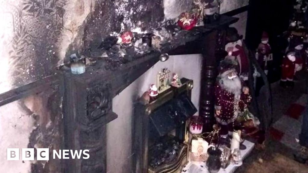 West Belfast candle fire prompts Christmas safety warning BBC News