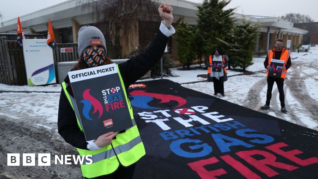 British Gas staff start fiveday strike in 'fire and rehire' row