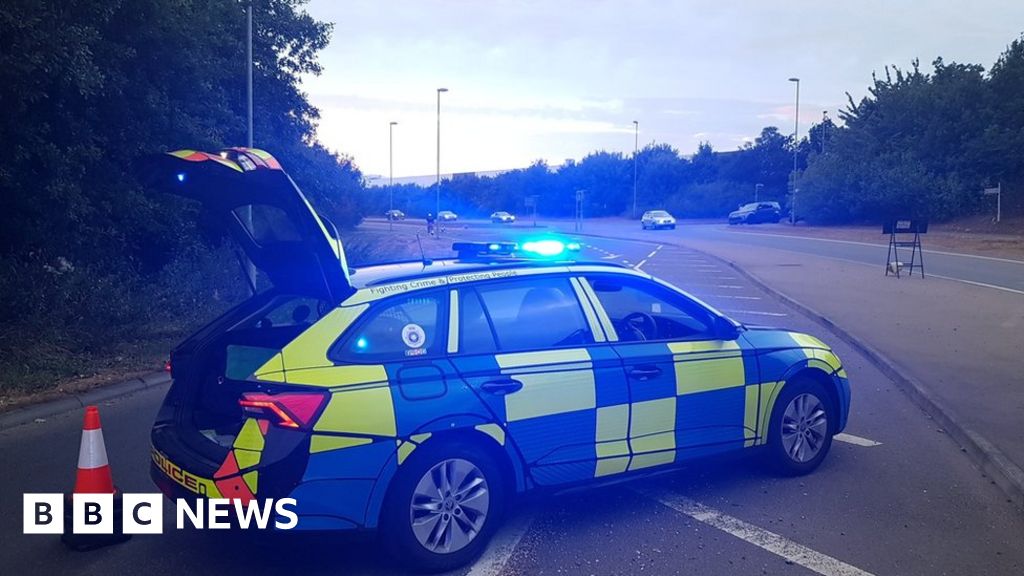 A6 near Burton Latimer closed after fire on farmland