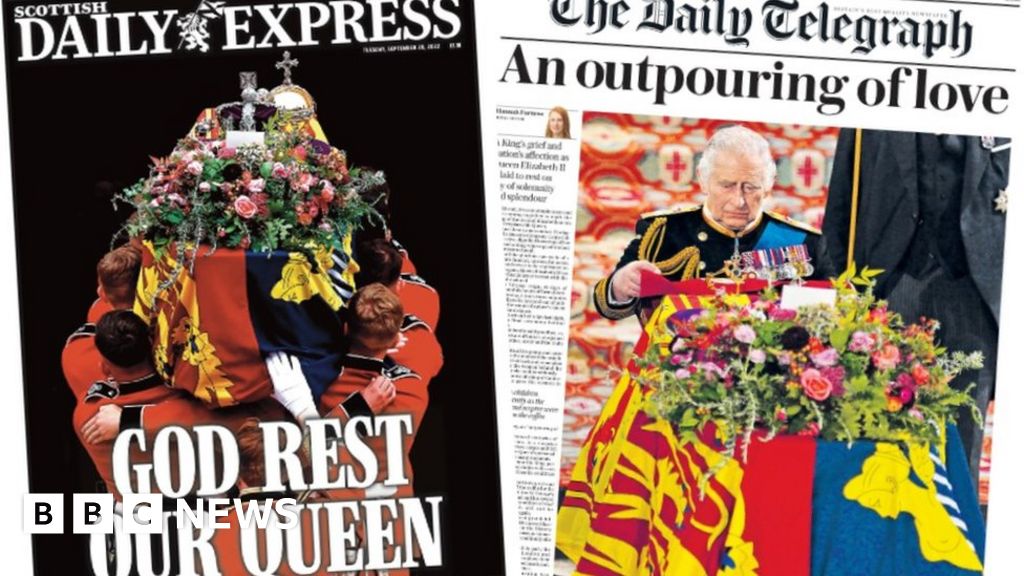 Scotland's papers The Queen laid to rest and 'an outpouring of love'