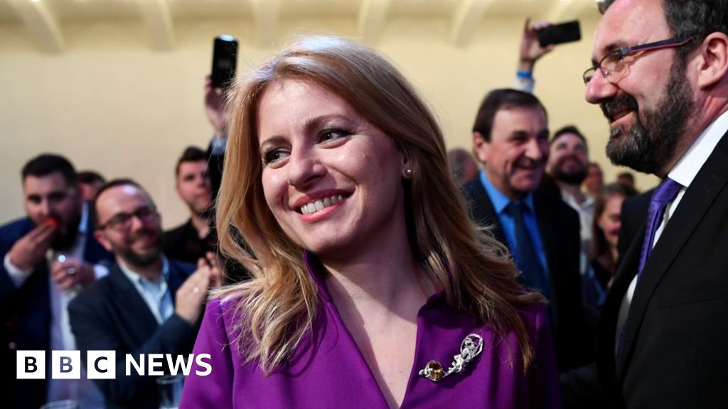 Slovakia elects first female president