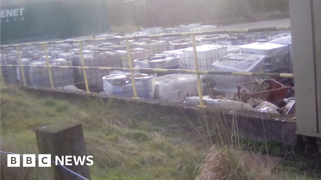 Public appeal over Newton Mearns illegal waste dump BBC News