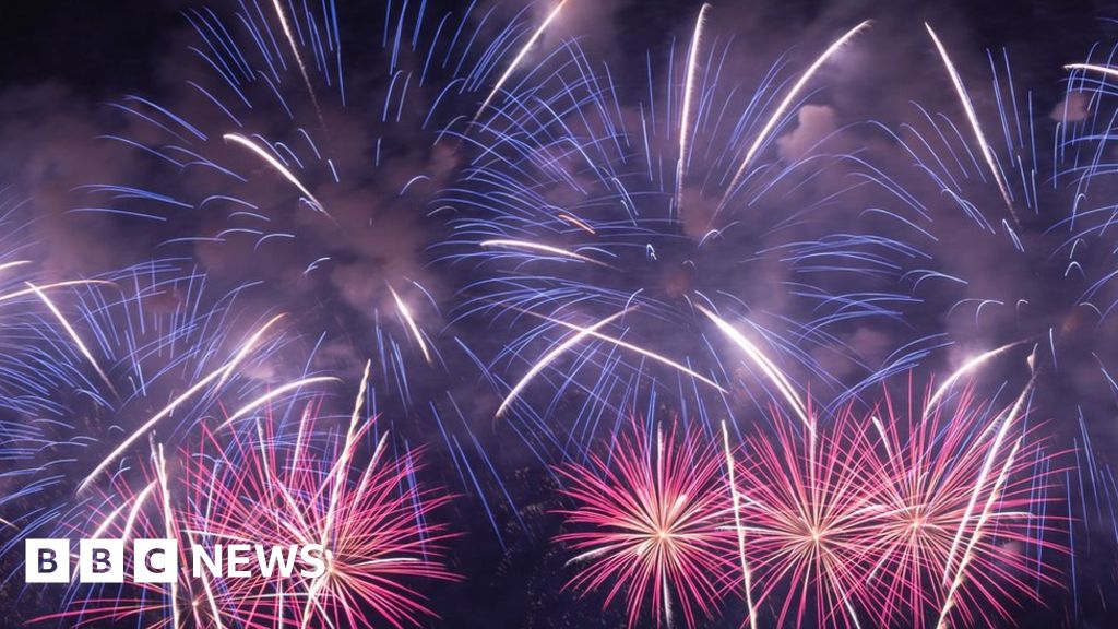 Paisley Fireworks Spectacular cancelled due to weather BBC News