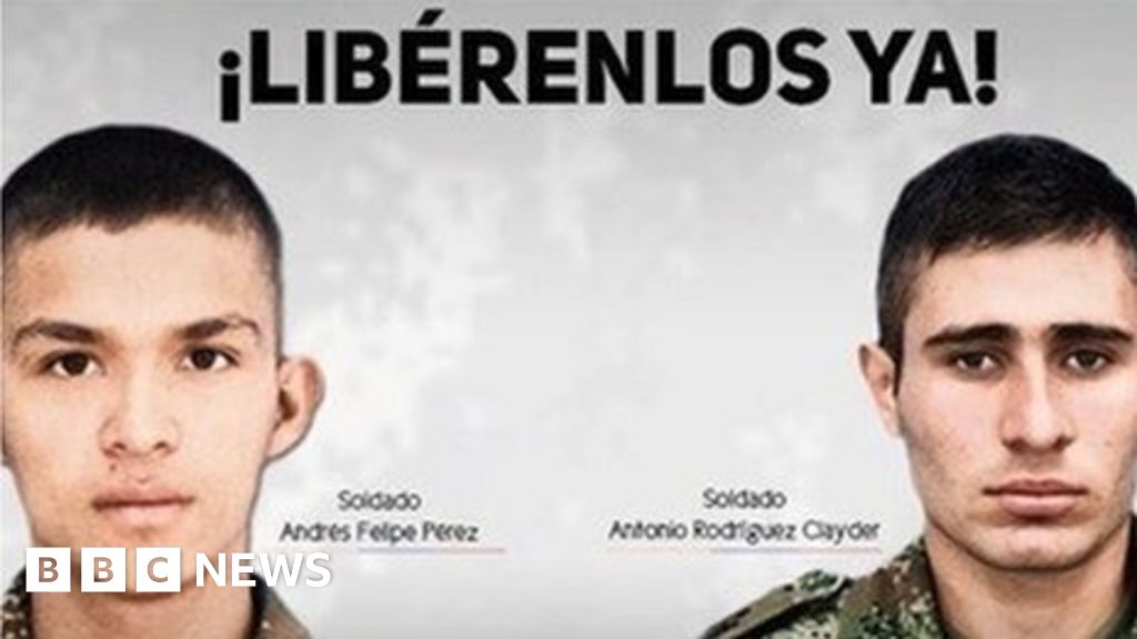 Colombia ELN rebels 'to free two kidnapped soldiers' BBC News(02)