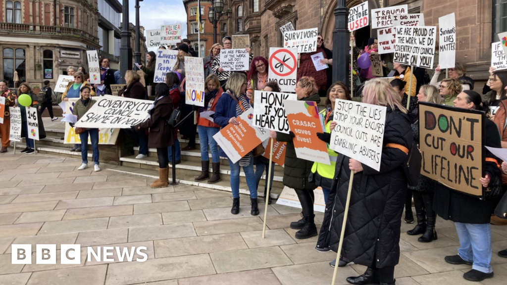 Protests staged over Coventry City Council spending cuts