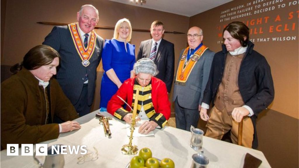 Orange Order New heritage museum opens in Loughgall BBC News