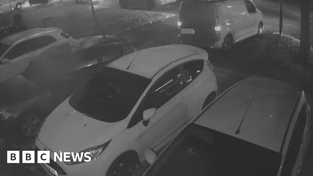 Ulez camera explosion captured by CCTV footage