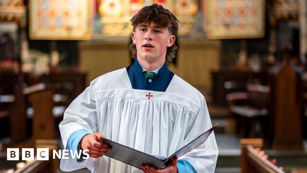 Bedfordshire rugby player Young Chorister of the Year finalist
