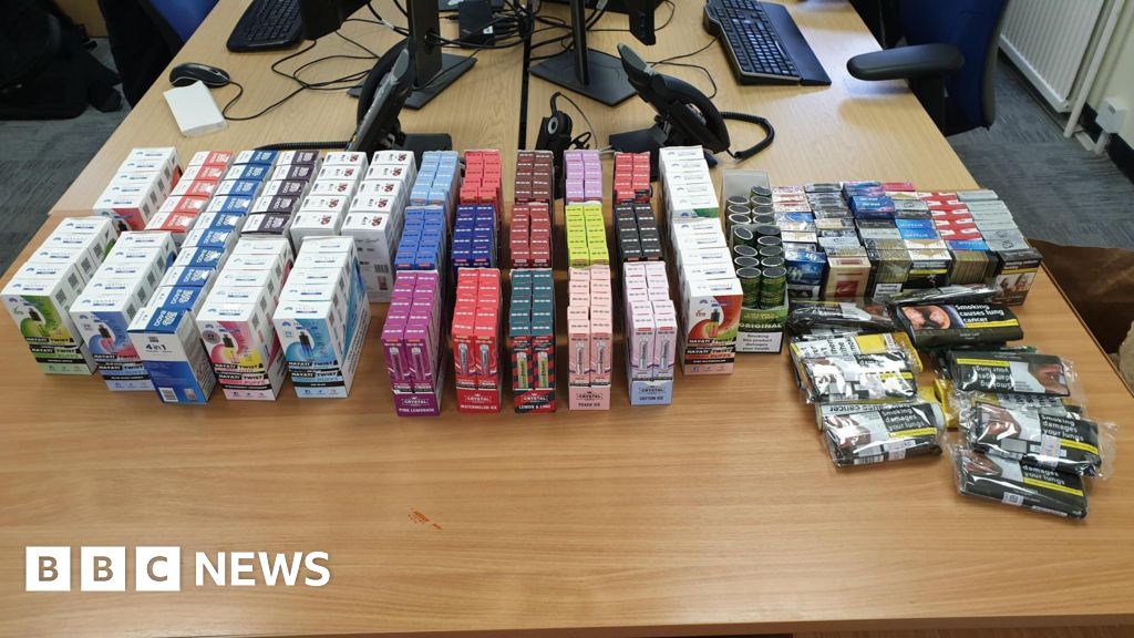 Police seize illegal vapes, counterfeit cigarettes across UK