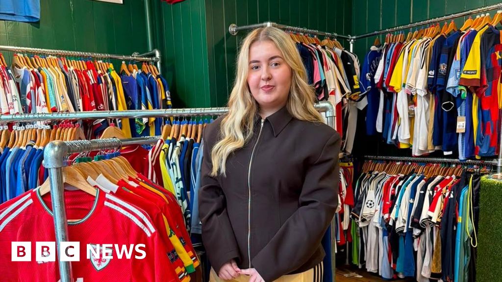 Teen plans to leave uni 'debt free' after making £35,000 selling vintage football shirts