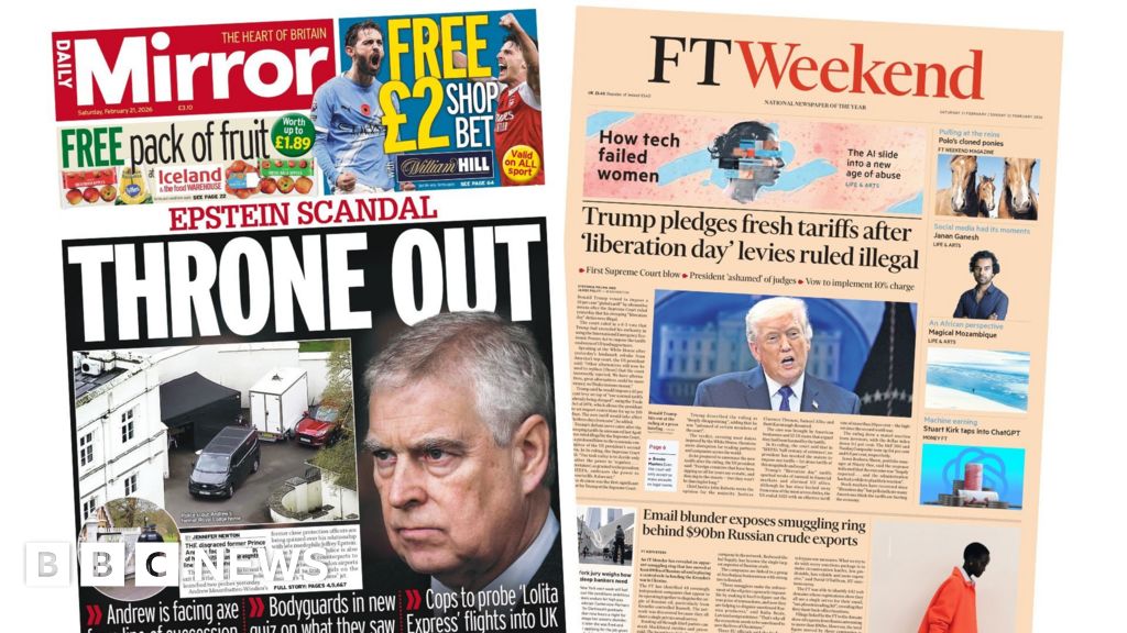 'Throne Out' and 'Liberation Day levies ruled illegal'