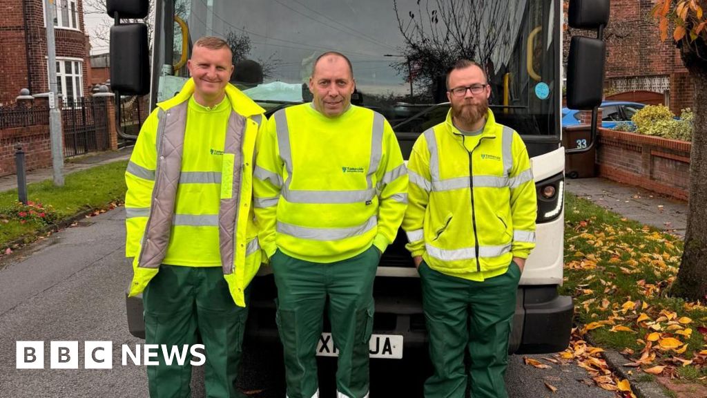 Binmen praised for helping elderly woman after fall | Manchester News