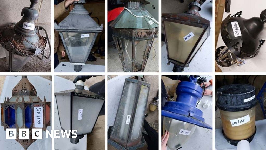 Hundreds of lamps recovered in theft investigation