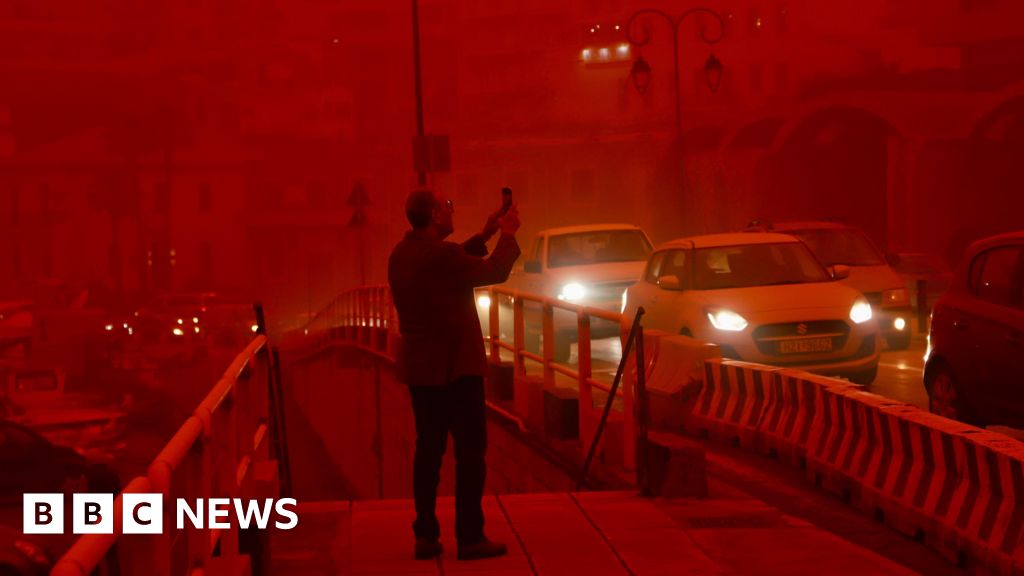 Man dies in Storm Erminio as Saharan dust shrouds Crete