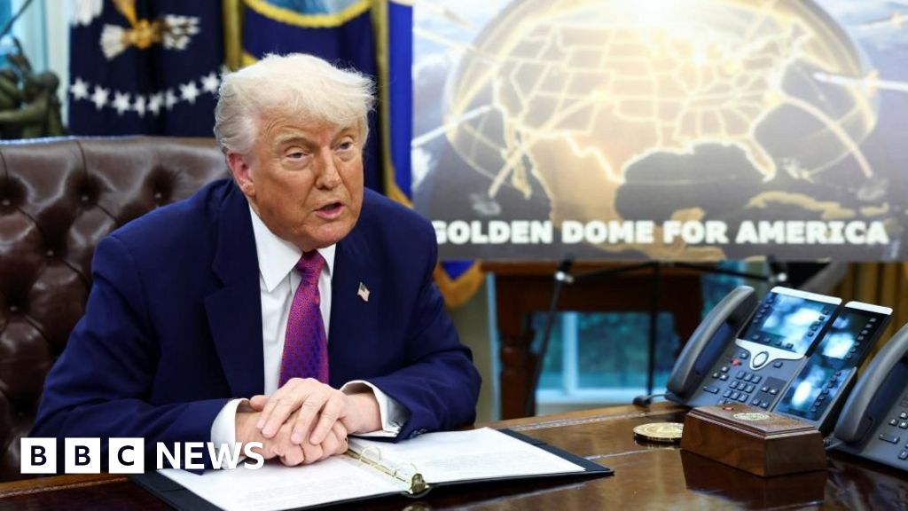 Trump unveils plans for 'Golden Dome' defence system