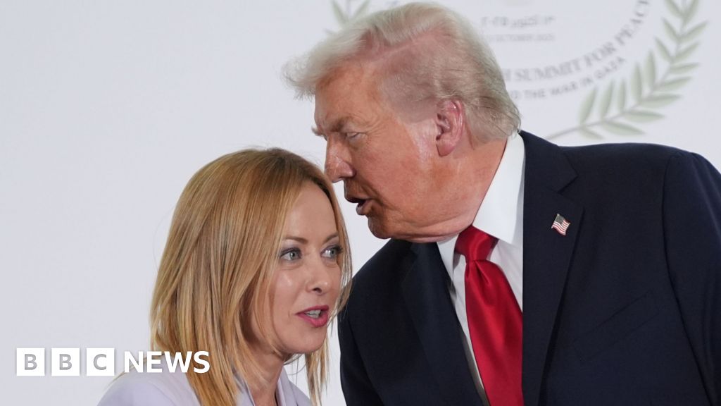 Giorgia Meloni and Donald Trump feud after G7 photo dispute