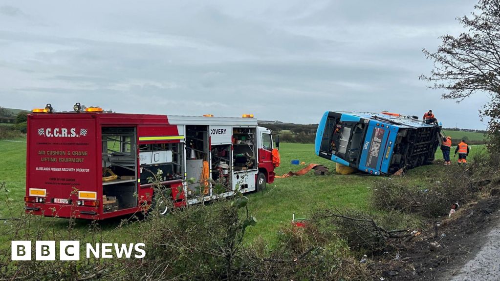 Bus rescuer used hammer to free pupils crying for help