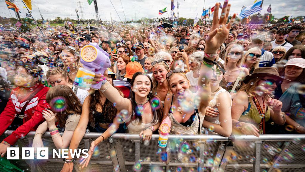 In pictures: Glastonbury 2024 main stages open