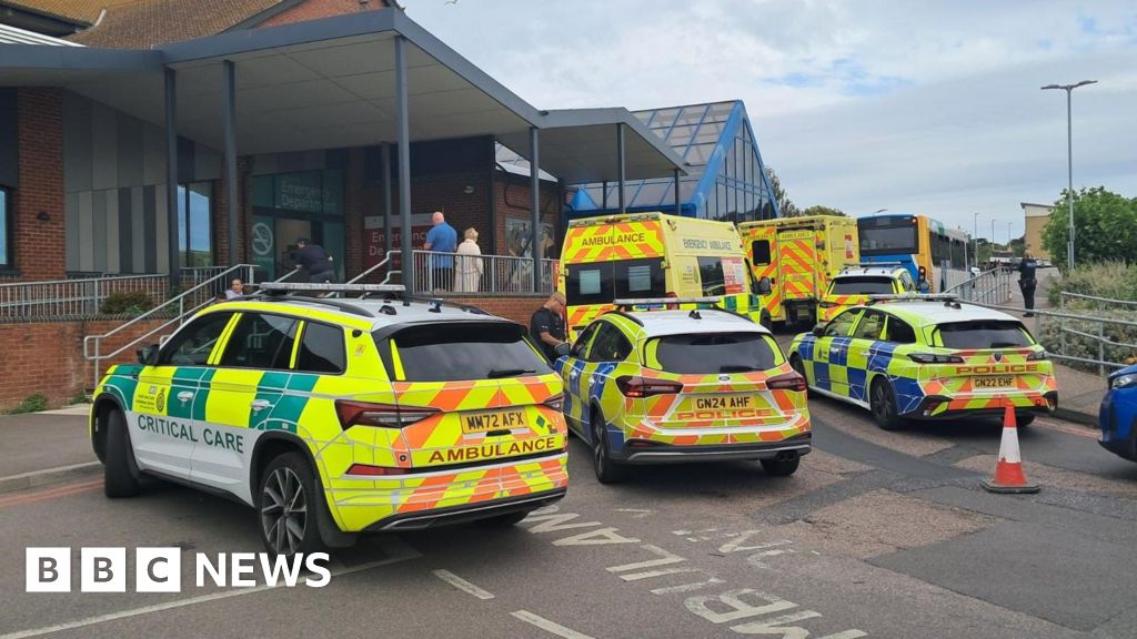 Boy, 4, dies after being hit by bus as he walked out of hospital