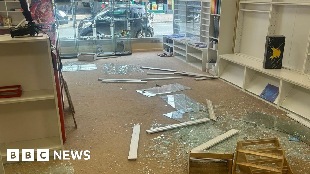 bbc.co.uk - Ros Tappenden - Pokemon cards worth thousands stolen in &pound;30k Trove market raid