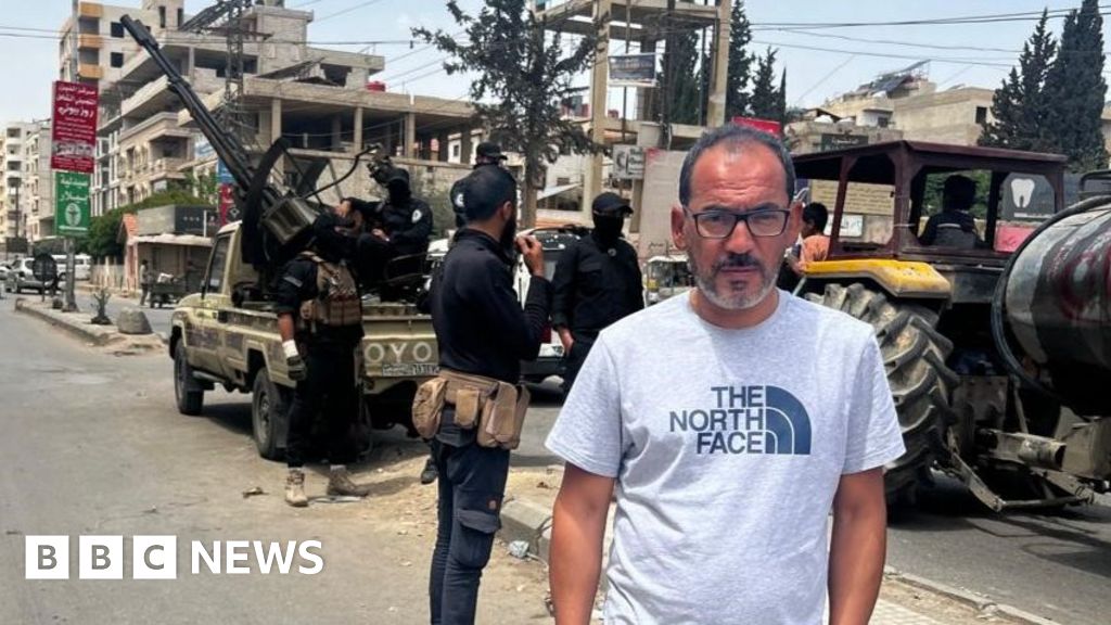 Held at gunpoint: BBC team detained by Israeli forces in southern Syria