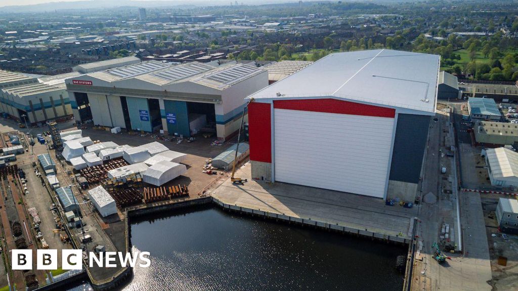 BAE Systems Opens £300m Glasgow Shipbuilding Hall for Royal Navy Frigates