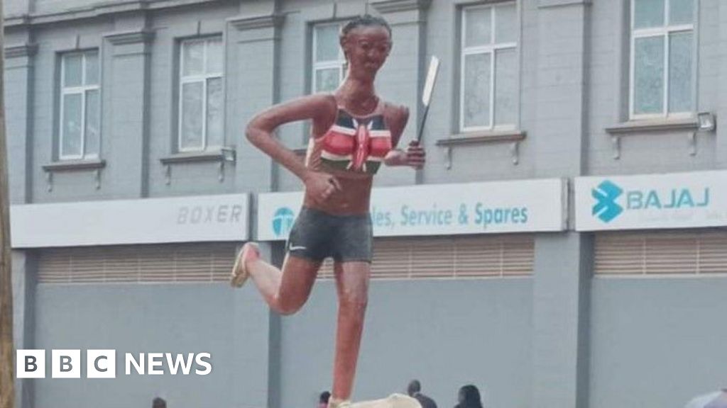 Uproar forces Kenyan city to remove 'embarrassing' athlete statues