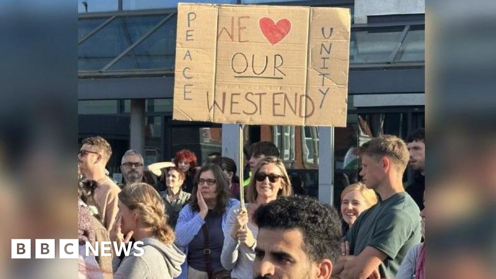 Thousands gather in Newcastle to rally against expected protest