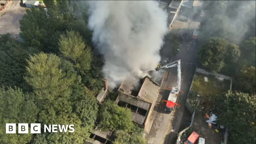 Overnight road closure in Willenhall after rubbish fire