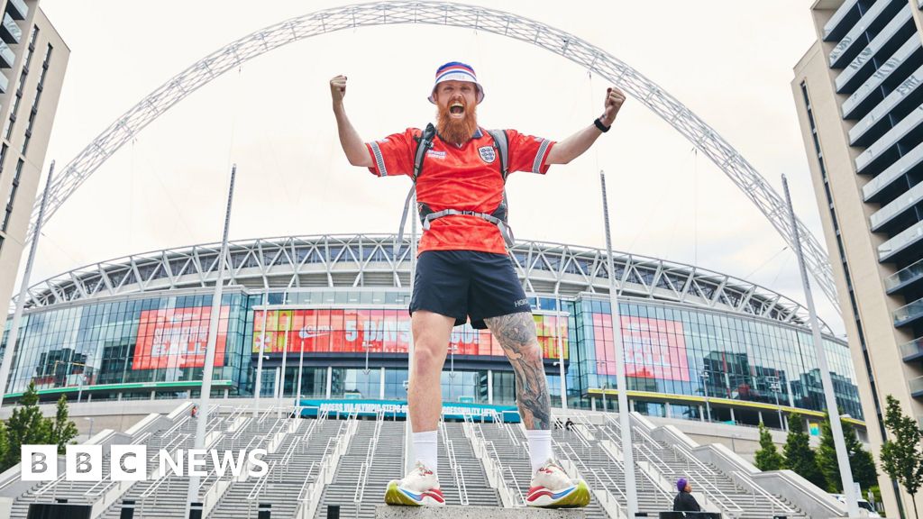 'Hardest Geezer' to run from Wembley to Germany for Euros