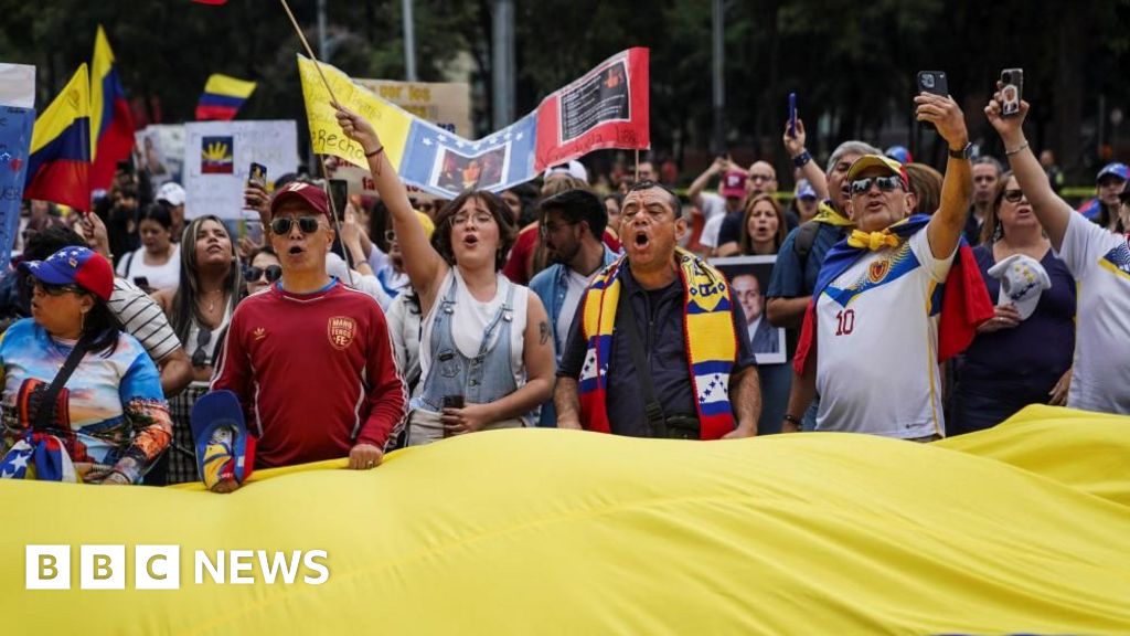 Venezuela election: Opposition calls for protests over presidential poll