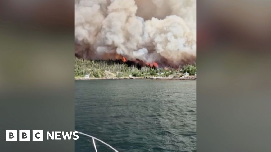 Wildfires scorch North America as crews battle flames thumbnail