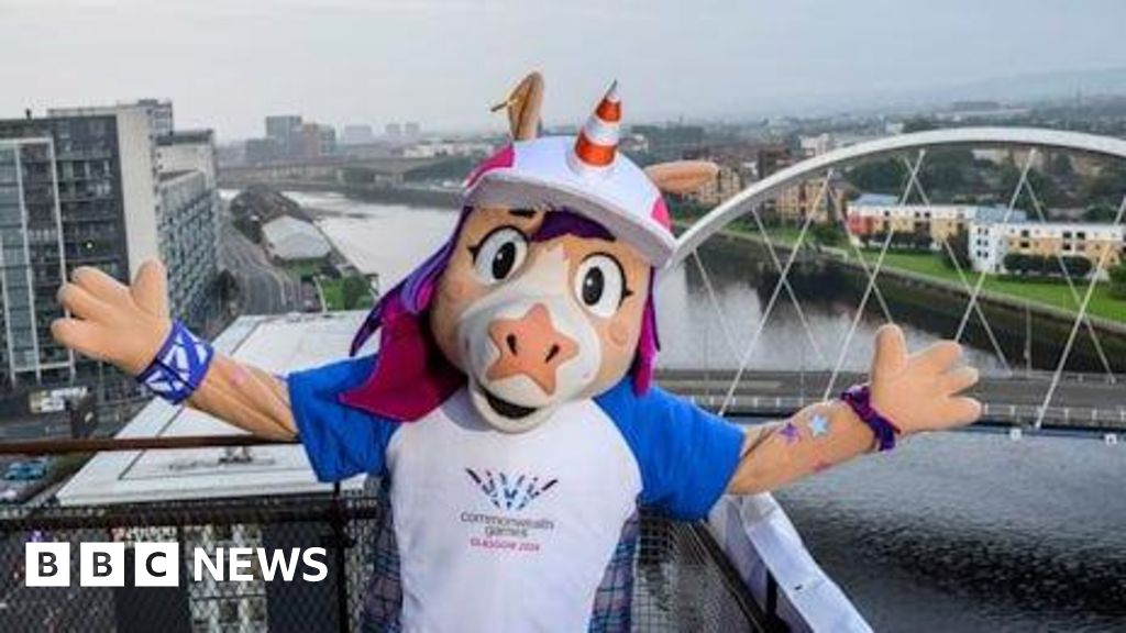 Glasgow 2026 Commonwealth Games Unveil Unicorn Mascot Finnie
