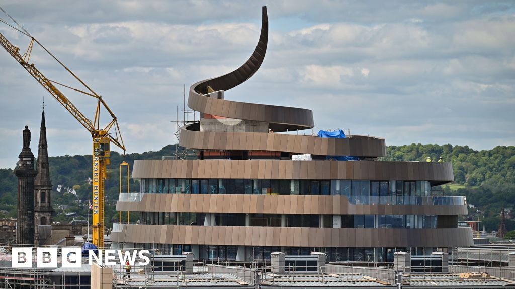 Edinburgh’s ‘walnut whip’ W hotel put up for sale