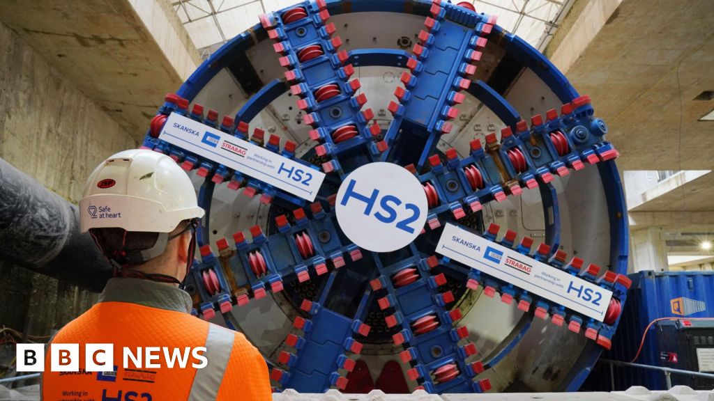 Tunnel Boring Machines Prepared for HS2 to Euston