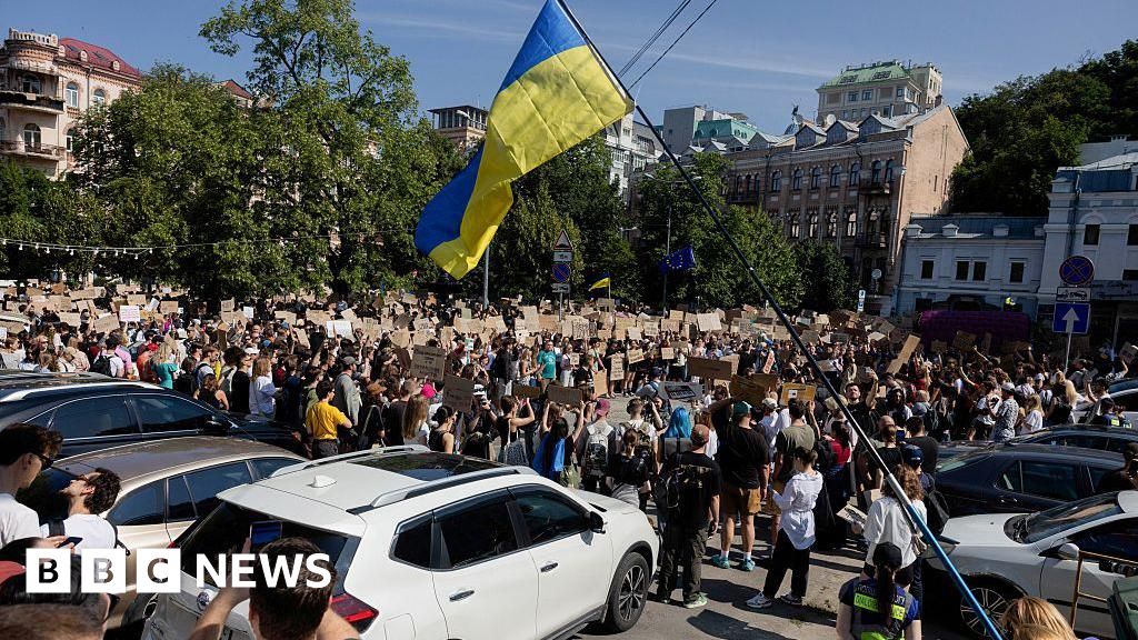 Protests in Ukraine's cities against Zelensky's removal of defence minister Fedorov