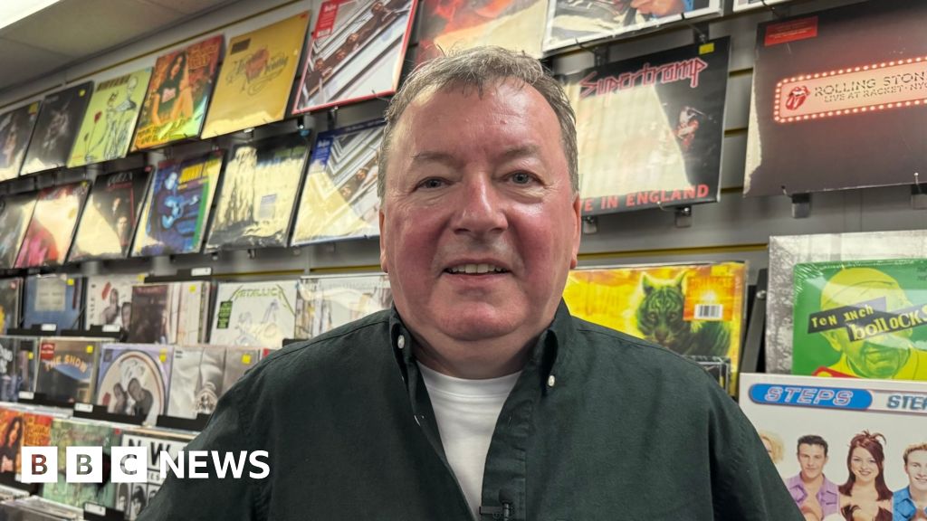 Vinyl boom is 'lifeline' says music shop owner