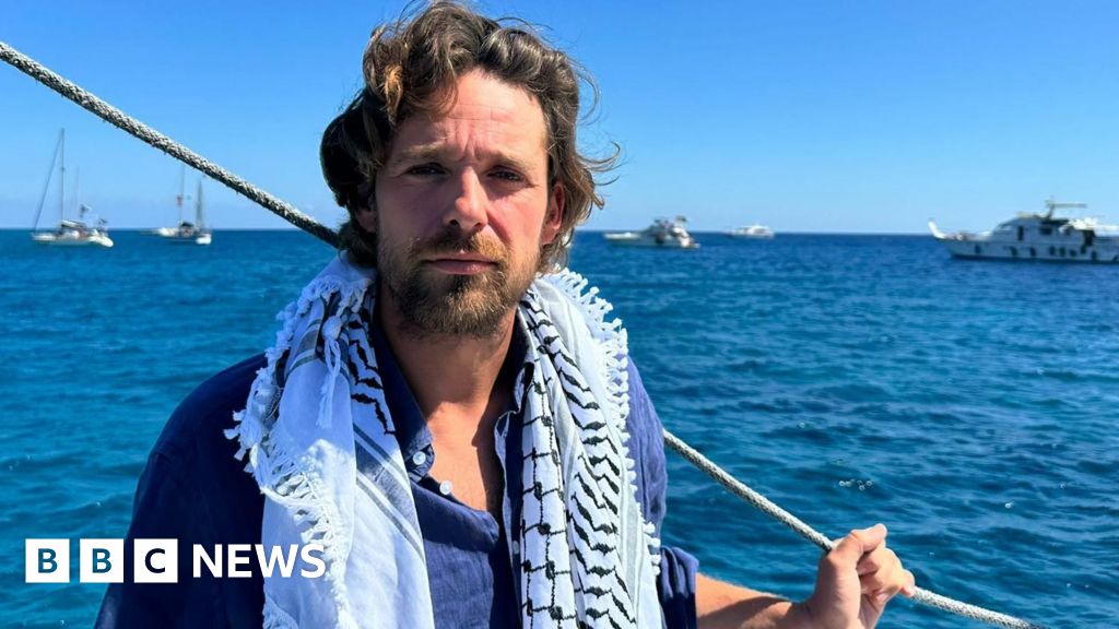 Gaza aid flotilla man from Poole 'undeterred by drone threat'
