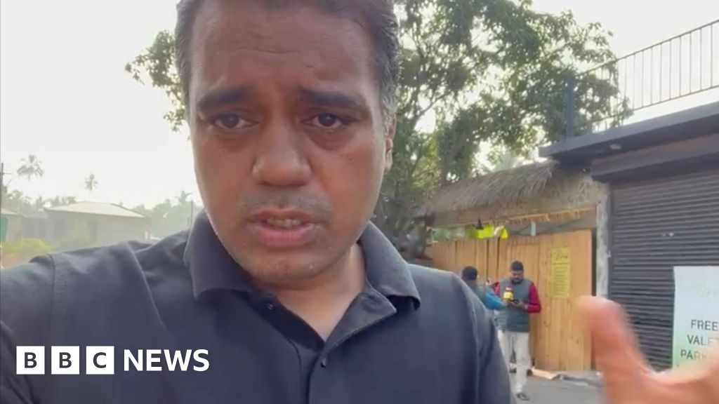 تقرير بي بي سي من موقع حريق ملهى ليلي في غوا