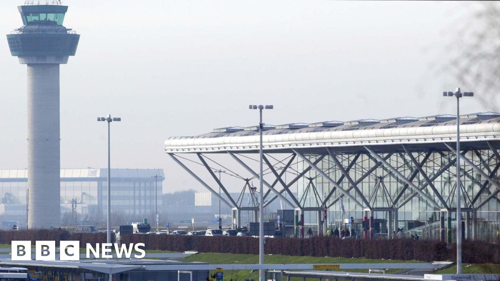 Disruption at Stansted with cancelled trains and fire
