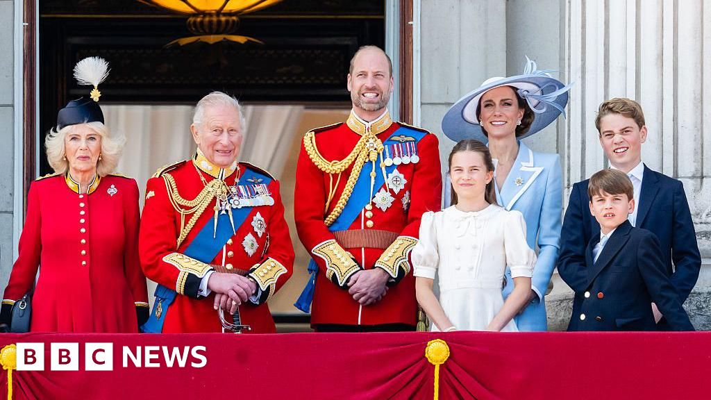 Royal Family watch Red Arrows flypast on Buckingham Palace balcony