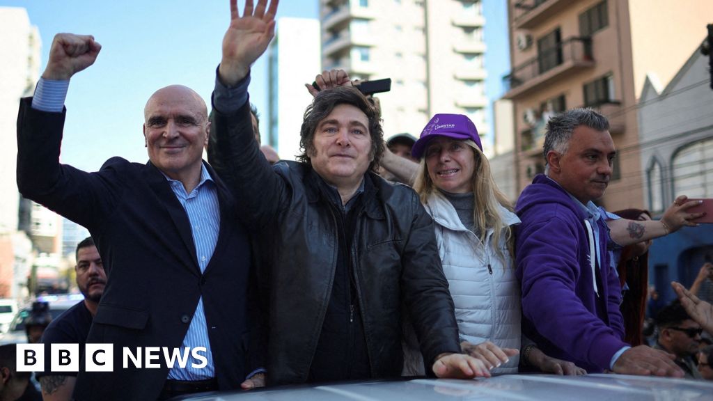 Argentina's Milei rushed to safety after convoy pelted with rocks