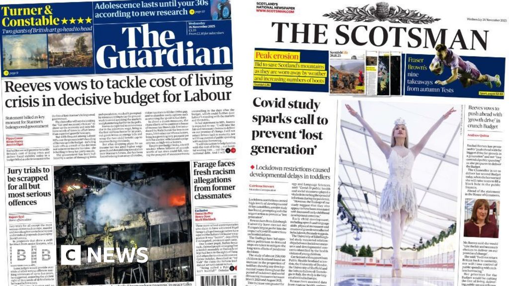 Scotland's papers: Budget day and Covid 'lost generation'