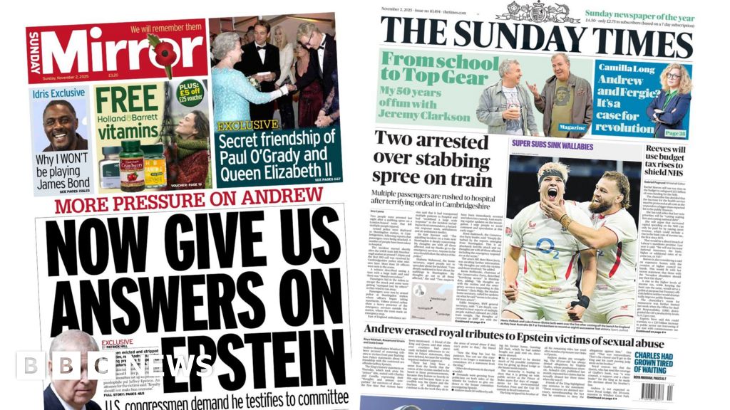 The Papers: 'More pressure on Andrew' and 'Reeves eyes doubling of council tax'