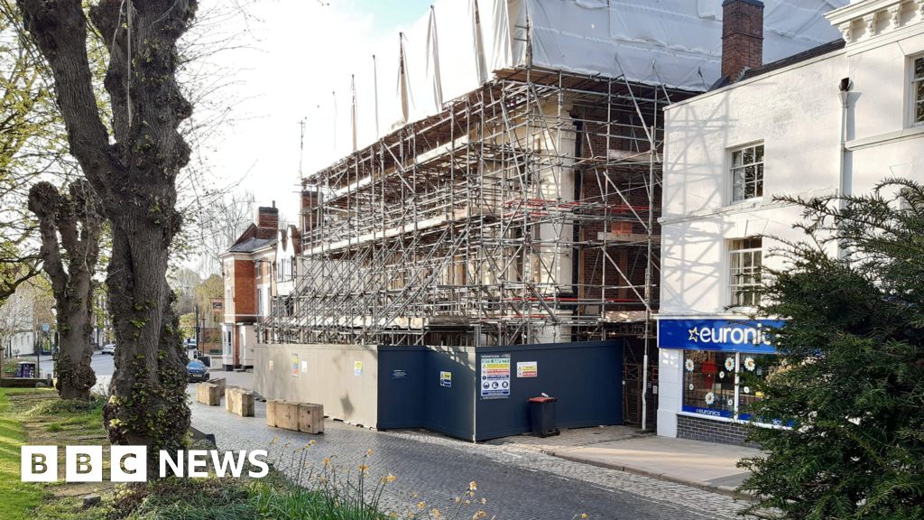 bbc.co.uk - David Tooley - Urgent work to prevent former Newport hotel collapse finished