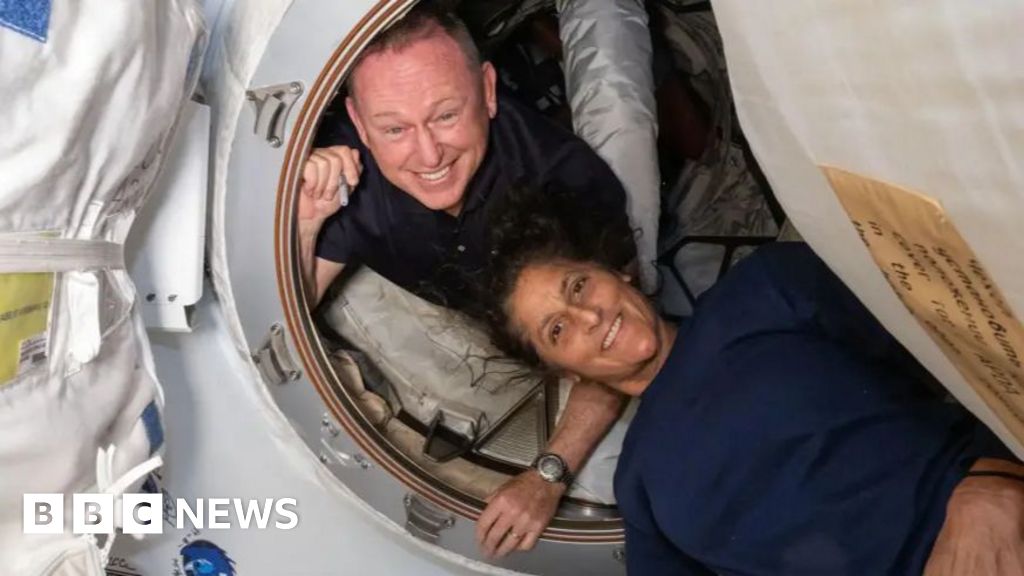 Moment Nasa astronauts begin journey back to Earth