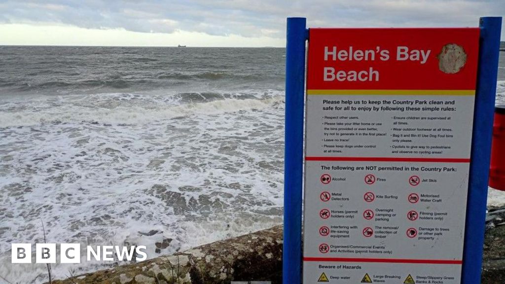 Helen's Bay: Three people taken to hospital after 'getting into difficulty'