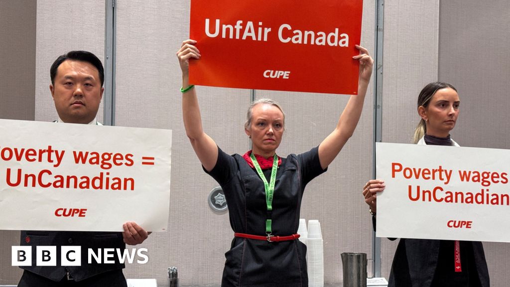 Hundreds of flights grounded as Air Canada staff strike